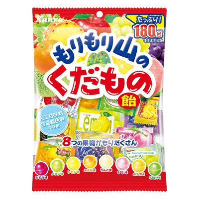カンロもりもり山のくだもの飴180g