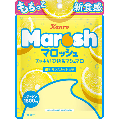 カンロ マロッシュ スッキリ爽快系マシュマロ レモンスカッシュ味
