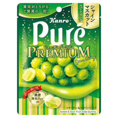 カンロ ピュレグミプレミアム シャインマスカットスパークリング 54g