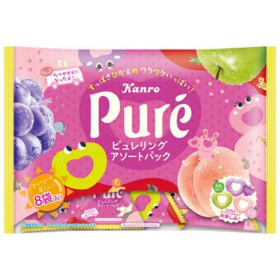 カンロ ピュレリングアソートパック 102g
