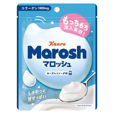 カンロ マロッシュ ヨーグルトソーダ味 50g
