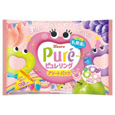 カンロ　ピュレリングアソートパック　92ｇ