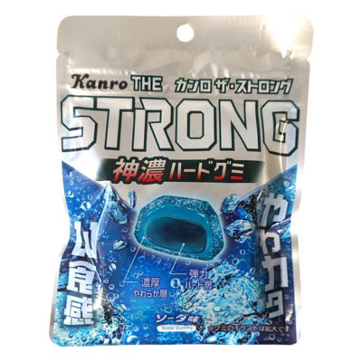 カンロ ザ・ストロング　神濃ハードグミ　ソーダ味　70ｇ