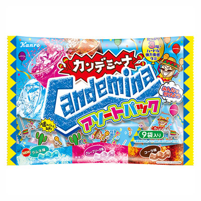 カンロカンデミーナグミアソート120g