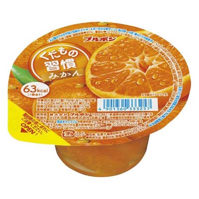 ブルボンくだもの習慣みかん160g