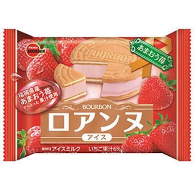 ブルボン ロアンヌアイスあまおう苺