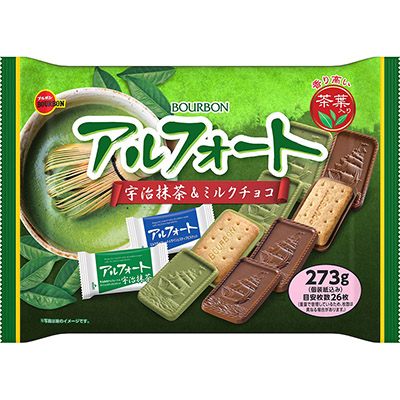 ブルボン アルフォート 宇治抹茶&ミルクチョコ 273g