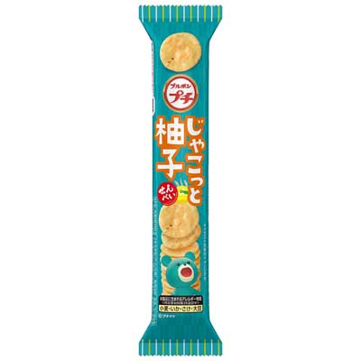 ブルボンプチ じゃこっと柚子せんべい 33g