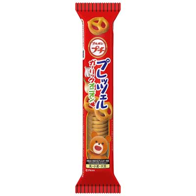 ブルボンプチ プレッツェル ガーリックオニオン味 40g