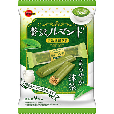 ブルボン 贅沢ルマンド 宇治抹茶ラテ 9本入