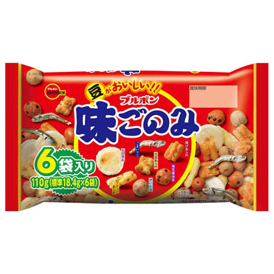 ブルボン 味ごのみファミリー 110g