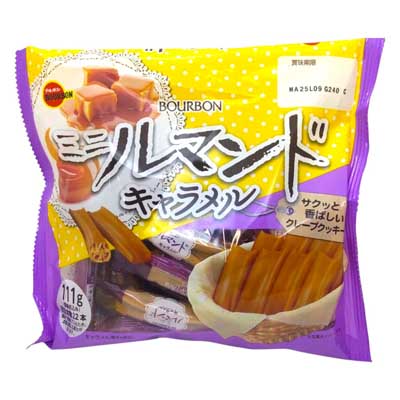 ブルボン　ミニルマンドキャラメル　111g