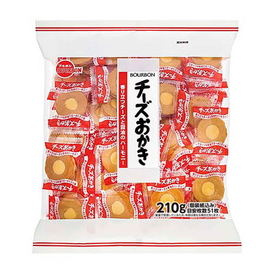 ブルボン　チーズおかき　210ｇ