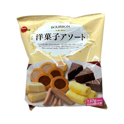 ブルボン　洋菓子アソート　１３７ｇ