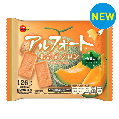 ブルボン　アルフォート　北海道メロン