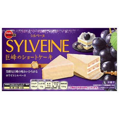 ブルボン　シルベーヌ巨峰のショートケーキ　6個入