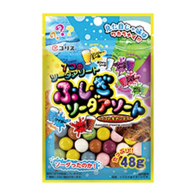 コリス ふしぎソーダアソートソフトキャンディ 48g