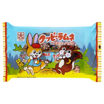 カクダイ製菓 クッピーラムネ ファミリーパック 100g