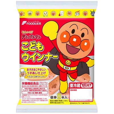 フードリエ アンパンマンこどもウインナー 80g