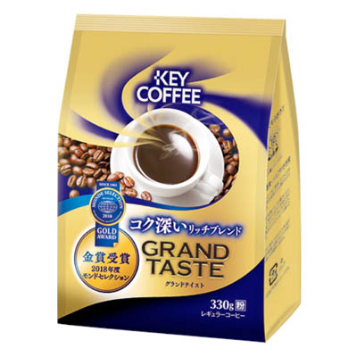 キー グランドテイストリッチブレンド330g