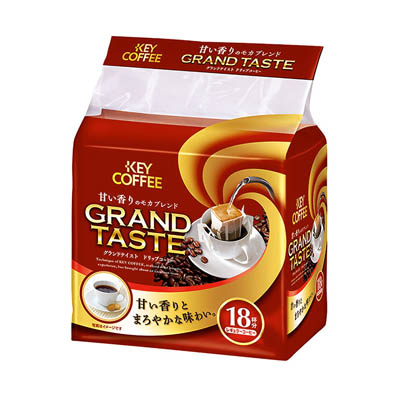 キーグランドテイスト ドリップコーヒー 甘い香りのモカブレンド18杯分