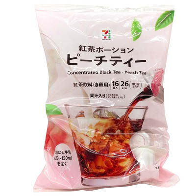 セブンプレミアム 紅茶ポーション ピーチティー 16個入