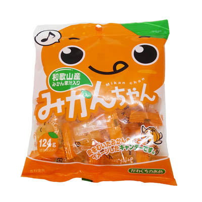 川口製菓 みかんちゃん 124g