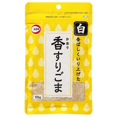 カタギ食品 香すりごま白 55g