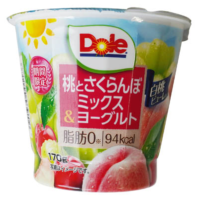 Ｄｏｌｅ　桃とさくらんぼミックス＆ヨーグルト　170ｇ