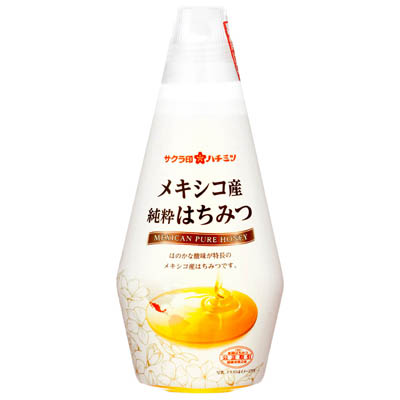 サクラ印 メキシコ産純粋はちみつ 290g