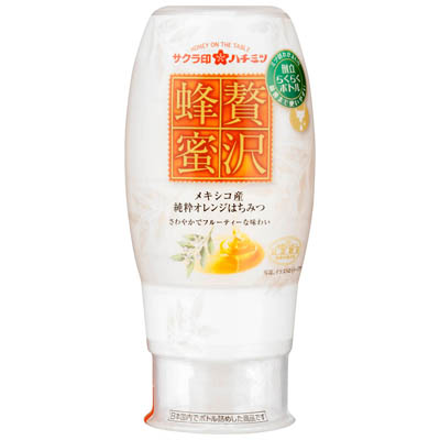 サクラ印 贅沢蜂蜜 メキシコ産純粋オレンジはちみつ 200g