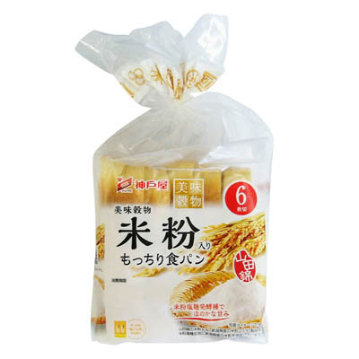 神戸屋 米粉入りもっちり食パン