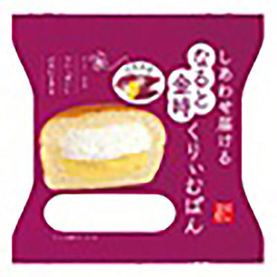 神戸屋　しあわせ届けるなると金時くりぃむぱん