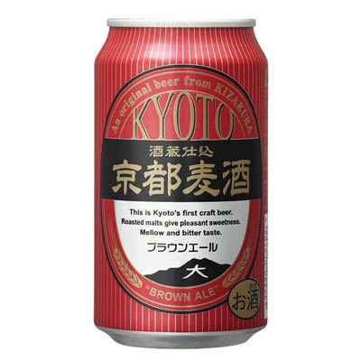 黄桜　京都麦酒ブラウンエール３５０ｍｌ