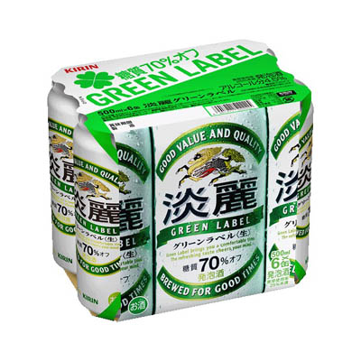 キリン淡麗グリーンラベル 500ml6缶