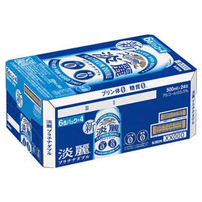 【ケース販売】キリン 淡麗プラチナダブル 500ml×24