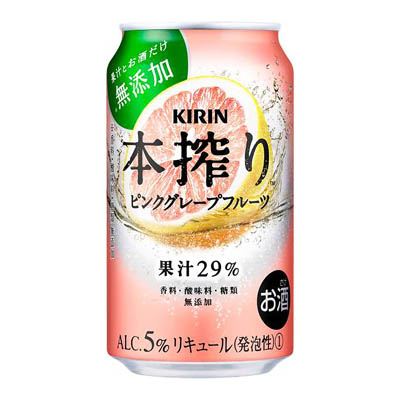 キリン本搾りピンクグレープフルーツ３５０ｍｌ