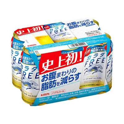 キリンカラダFREE350ml6缶
