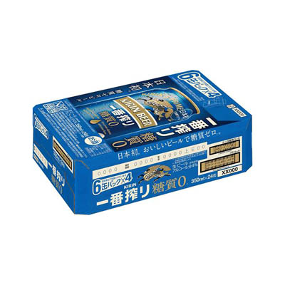 【ケース販売】キリン一番搾り糖質0 350ml24缶
