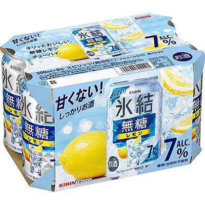 キリン 氷結無糖レモン7% 350ml×6