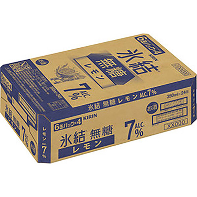 キリン 氷結無糖レモン 7% 350ml×24缶