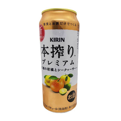 キリン　本搾りプレミアム　３種の柑橘とシークヮーサー　500ｍｌ