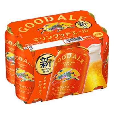 キリン　グッドエール　350ml×6缶