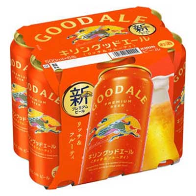 キリン　グッドエール　500ml×6缶
