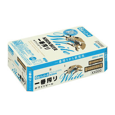 キリン   一番搾り　ホワイトビール　350ｍｌ×24缶