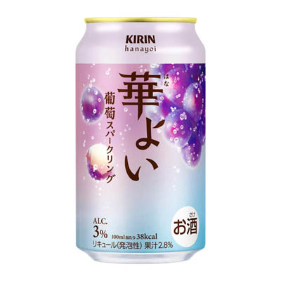 キリン　華よい　葡萄スパークリング　350ｍｌ