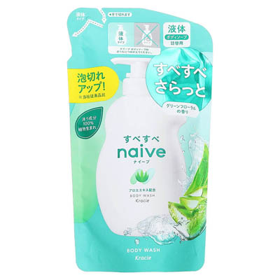 ナイーブ ボディソープ 液体つめかえ用 アロエエキス 360ml