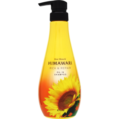 ディアボーテ ヒマワリ オイルインシャンプーリッチ&リペアポンプ 500ml