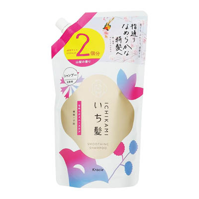 いち髪　なめらかスムースケア　シャンプー　詰替用　640ml