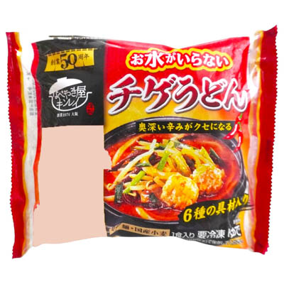 キンレイ　お水がいらない　チゲうどん　526ｇ